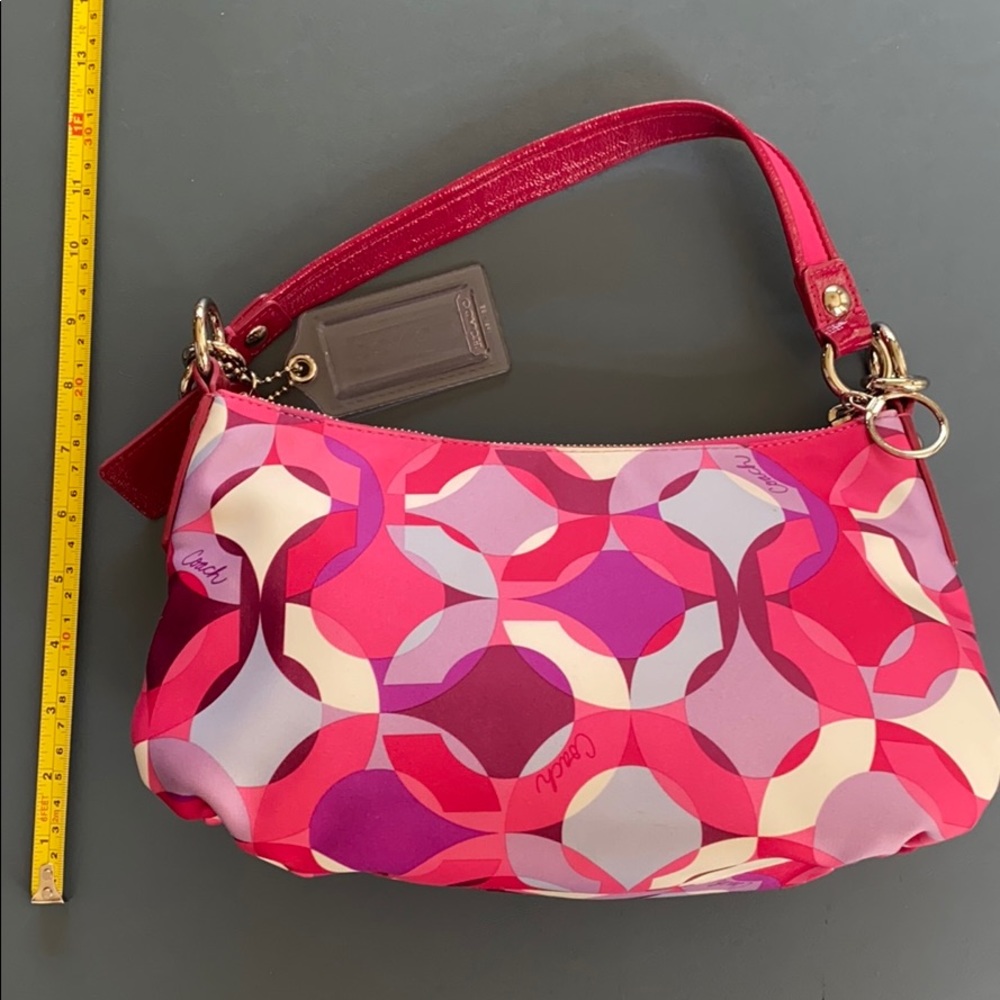 Pink and purple Coach bag! - Picture 2 of 4